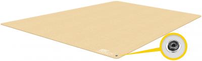 Electrostatic Dissipative Chair Floor Mat Sentica ED Ivory Color 1.22 x 1.5 m x 2 mm Antistatic ESD Rubber Floor Covering